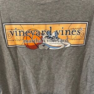Vineyard Vines Gray Short Sleeve Tee